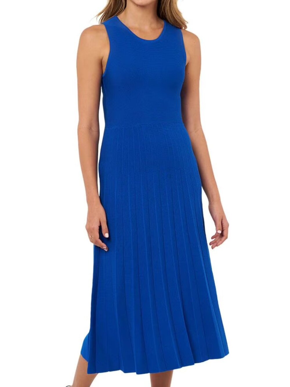 Edited by Remi Bader Women's Pleated Midi Dress XL